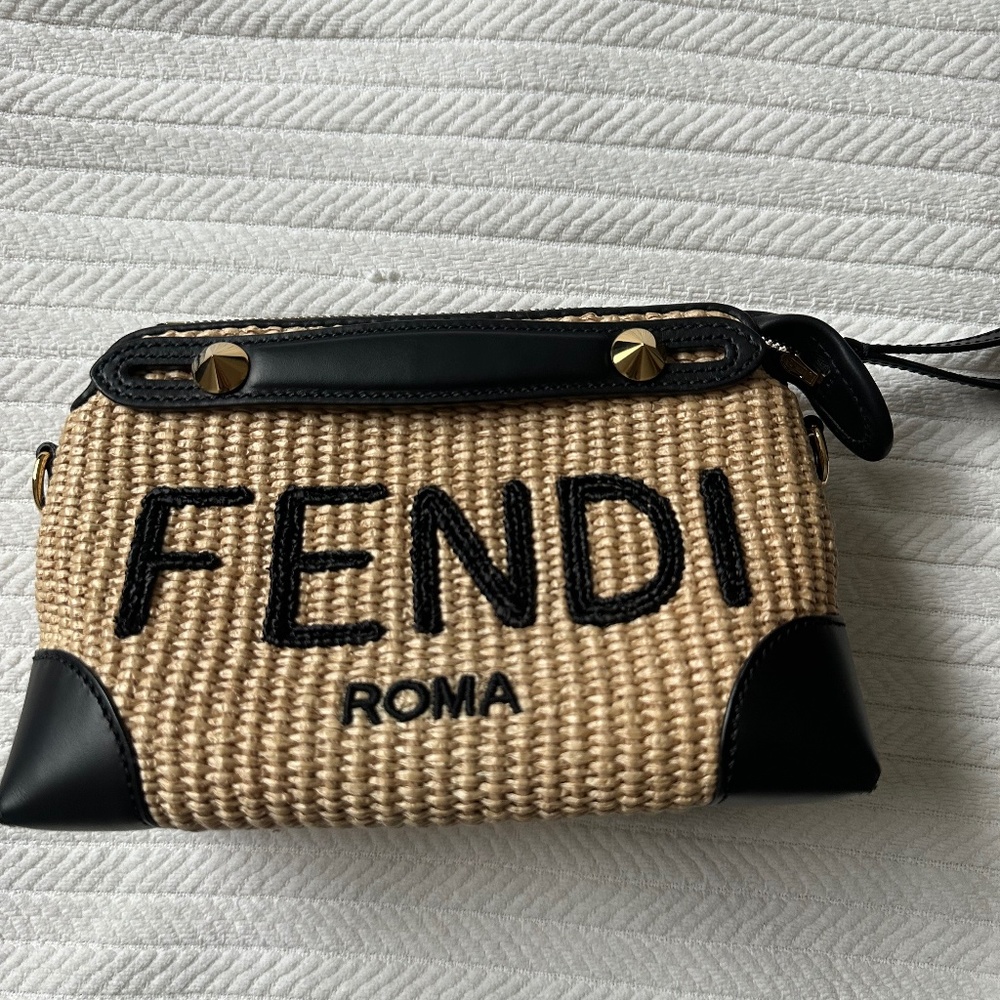Fendi By The Way mini raffia